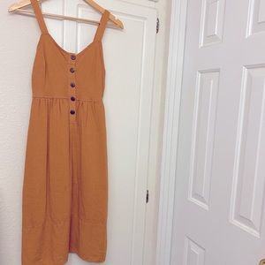Universal Thread Yellow Button Summer Dress